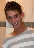 Sexy showering slim athletic Gay Twink