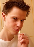 Handsome slim fabulous Teen Boy